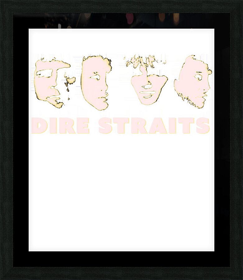 Dire Straits 19 Picture Frame print