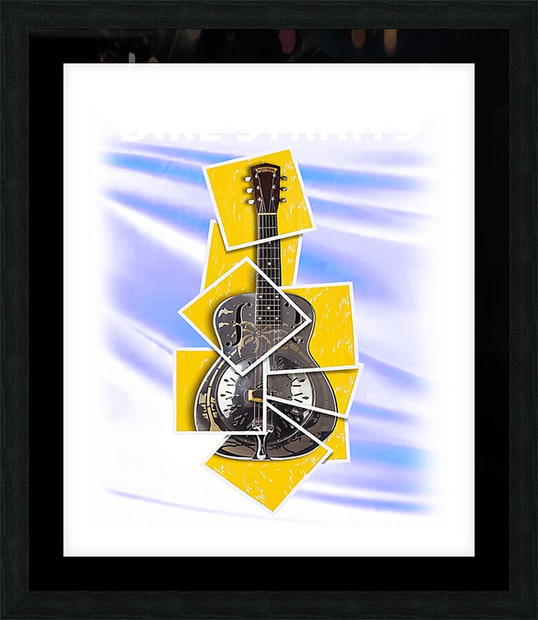 Dire Straits 20 Picture Frame print