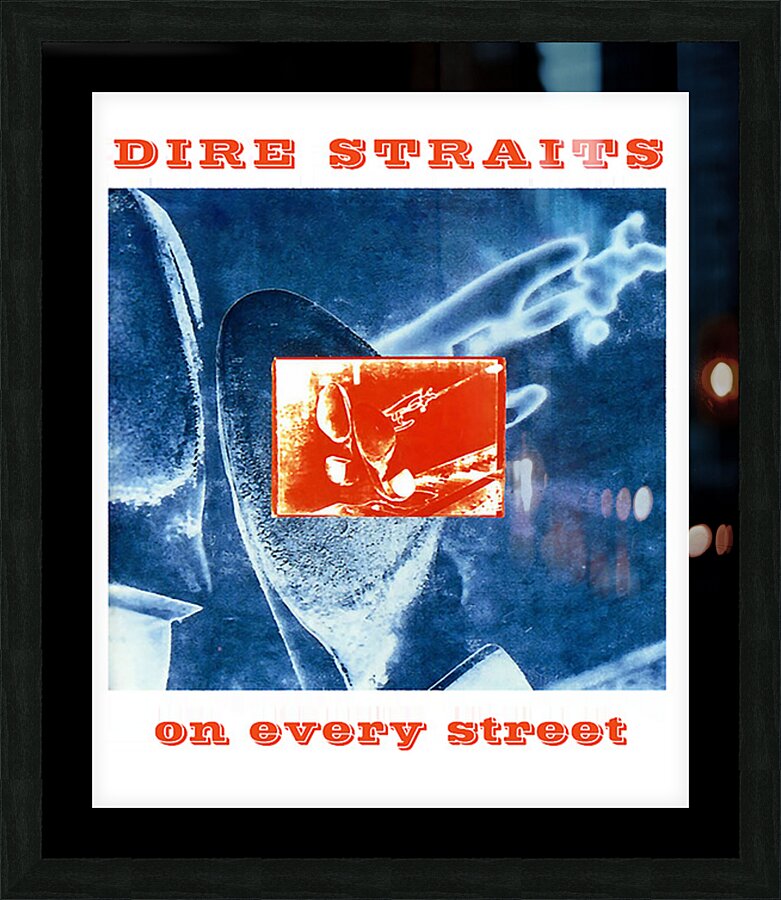 Dire Straits 29 Picture Frame print