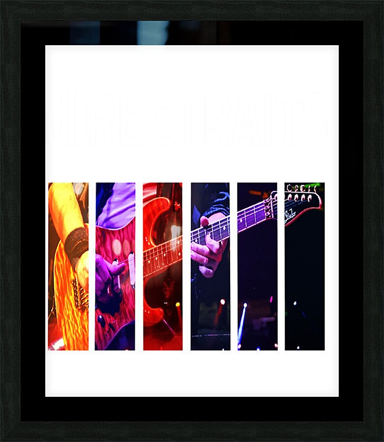 Dire Straits 31 Picture Frame print
