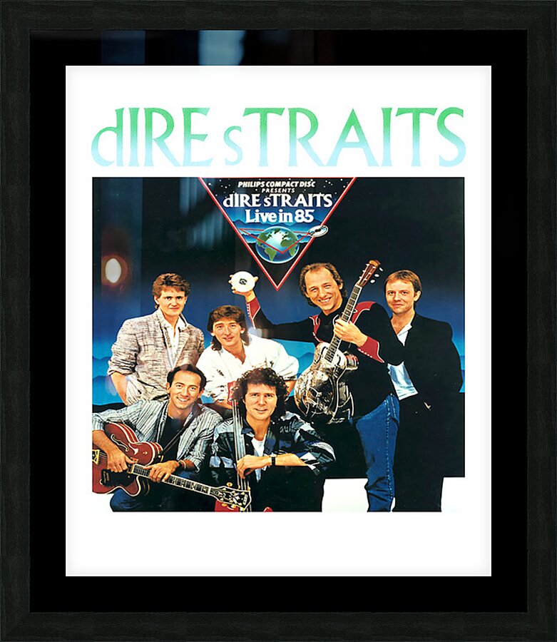 Dire Straits 36 Picture Frame print