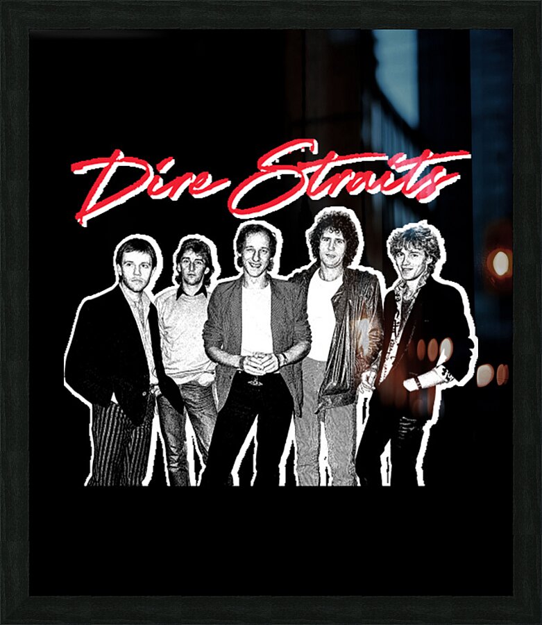 Dire Straits 39 Picture Frame print