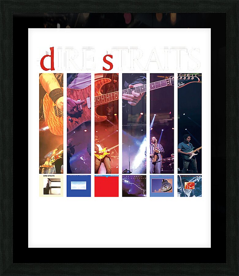 Dire Straits 40 Picture Frame print