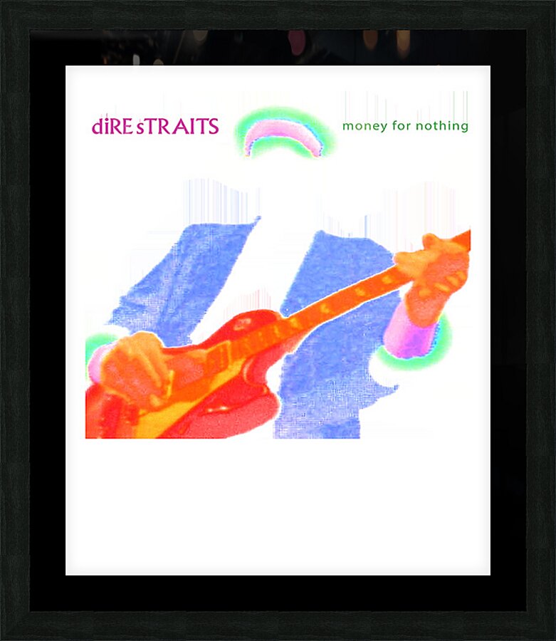Dire Straits 42 Picture Frame print
