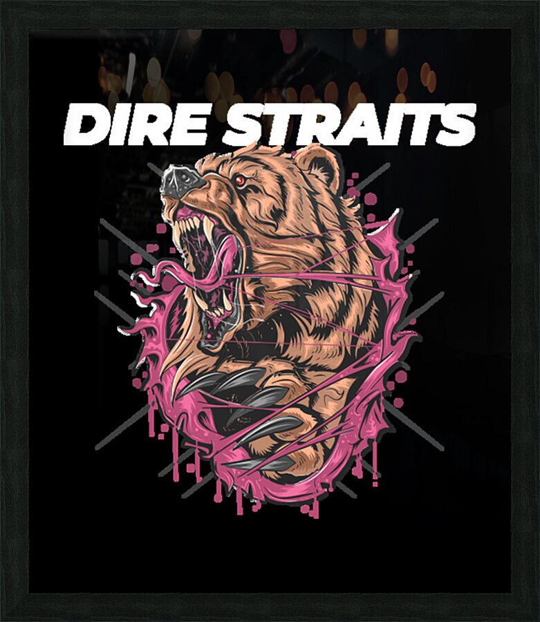 Dire Straits 47 Picture Frame print