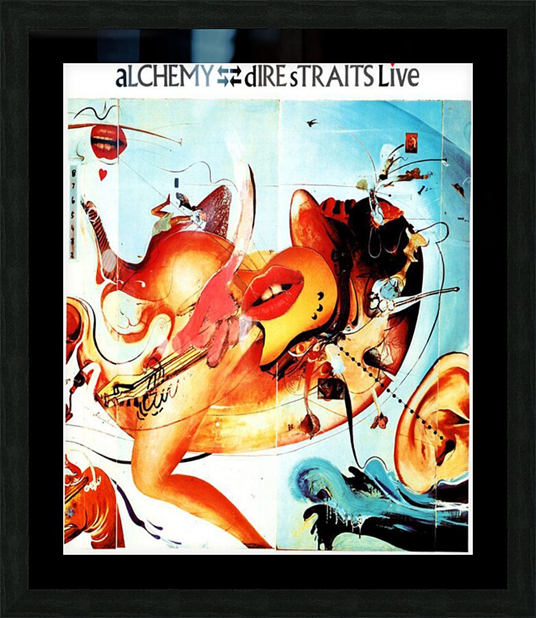 Dire Straits 51 Picture Frame print
