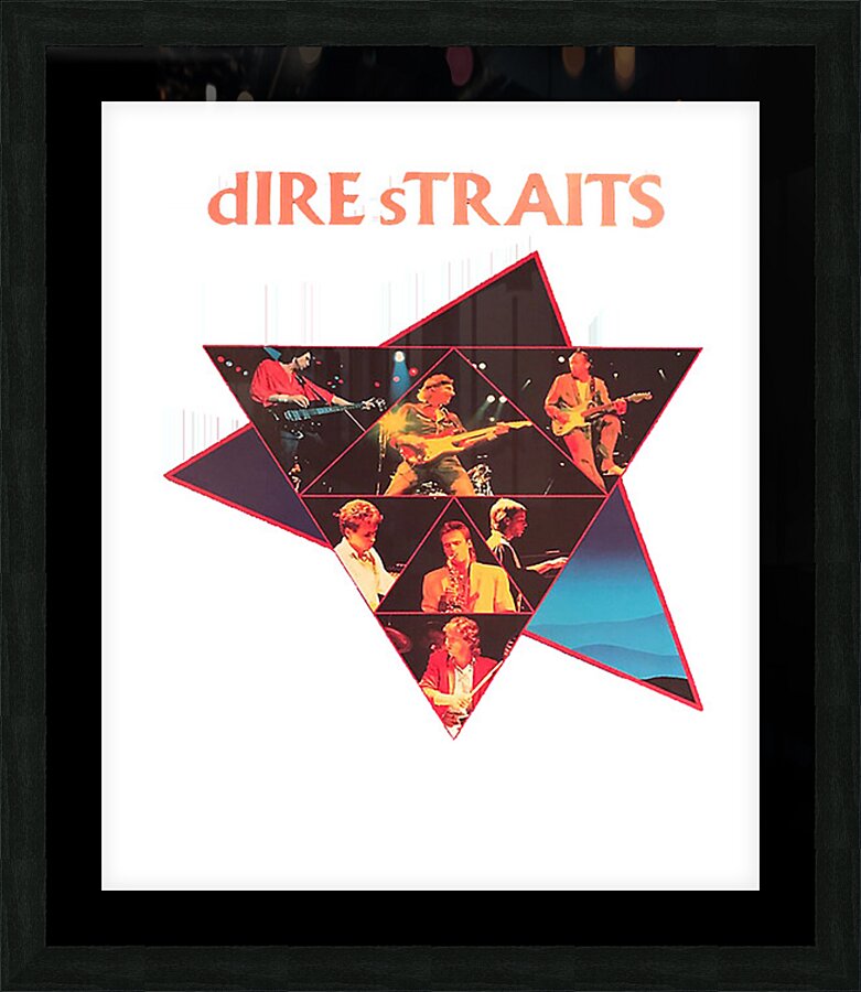 Dire Straits 52 Picture Frame print