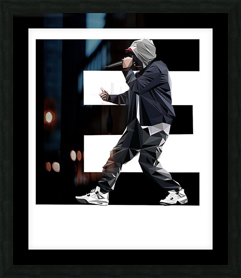 Eminem 5 Picture Frame print
