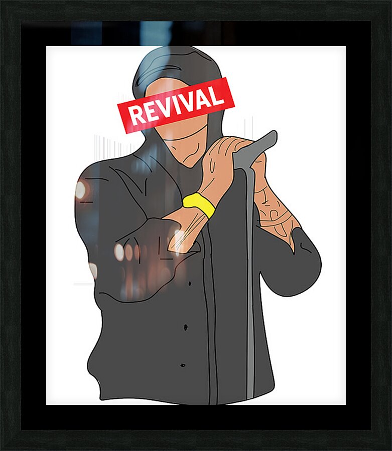 Eminem 11 Picture Frame print