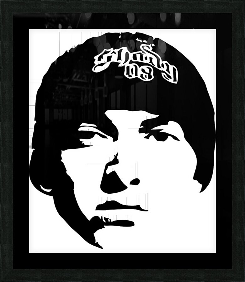 Eminem 15 Picture Frame print