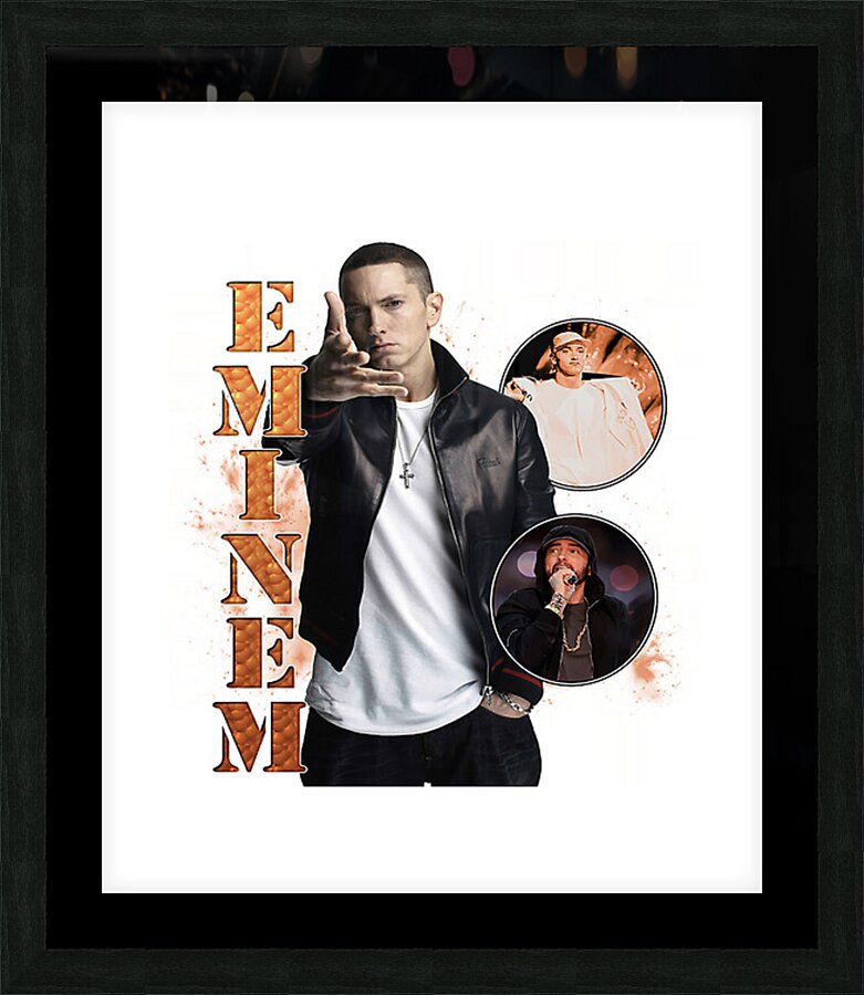 Eminem 18 Picture Frame print