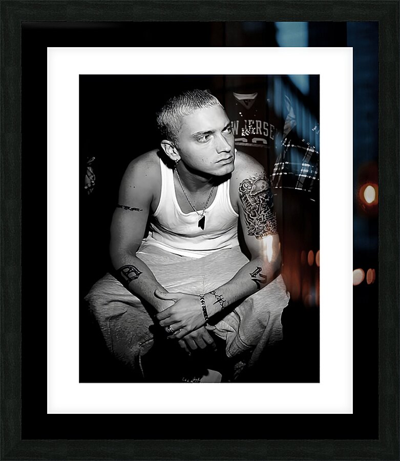 Eminem 20 Picture Frame print