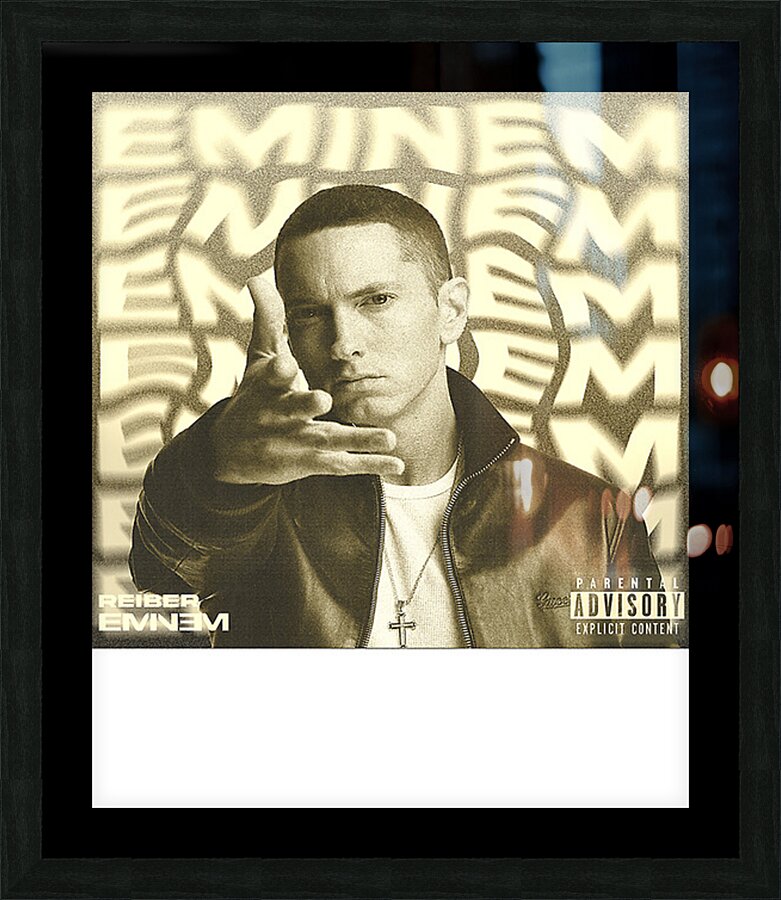 Eminem 22 Picture Frame print