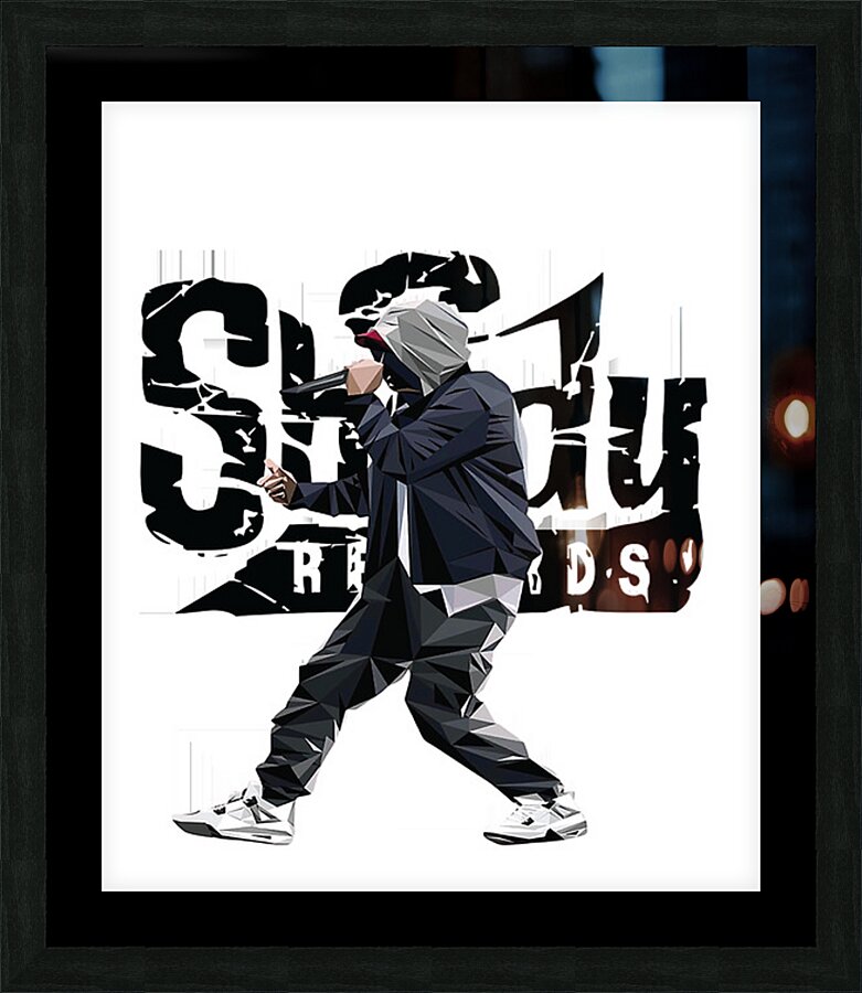 Eminem 28 Picture Frame print
