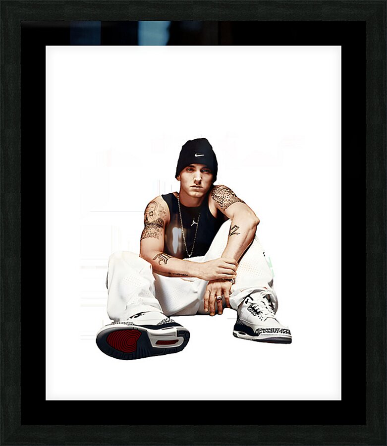 Eminem 32 Picture Frame print