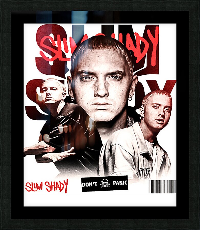 Eminem 33 Picture Frame print