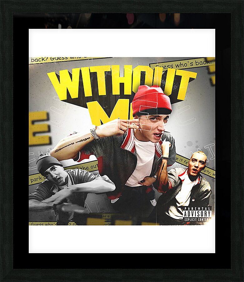 Eminem 34 Picture Frame print