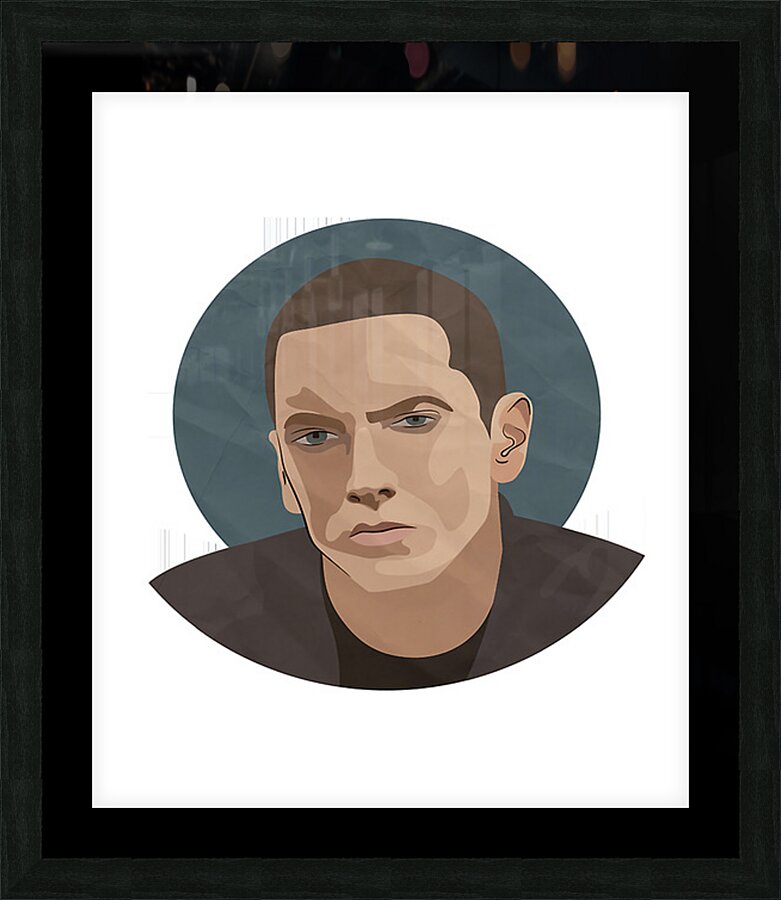 Eminem 35 Picture Frame print