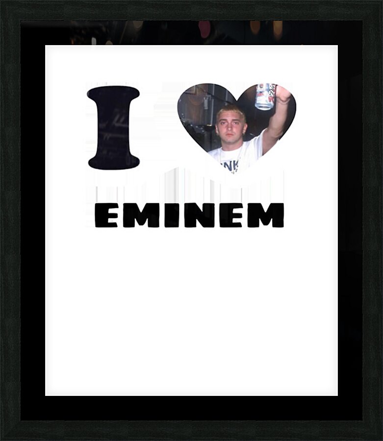 Eminem 41 Picture Frame print
