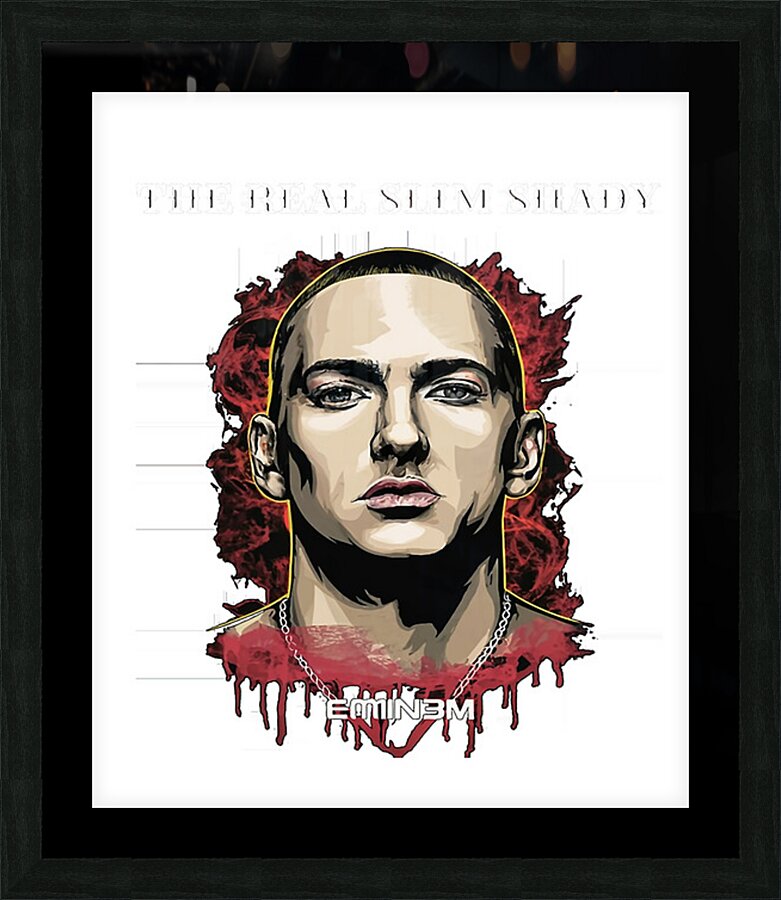 Eminem 42 Picture Frame print