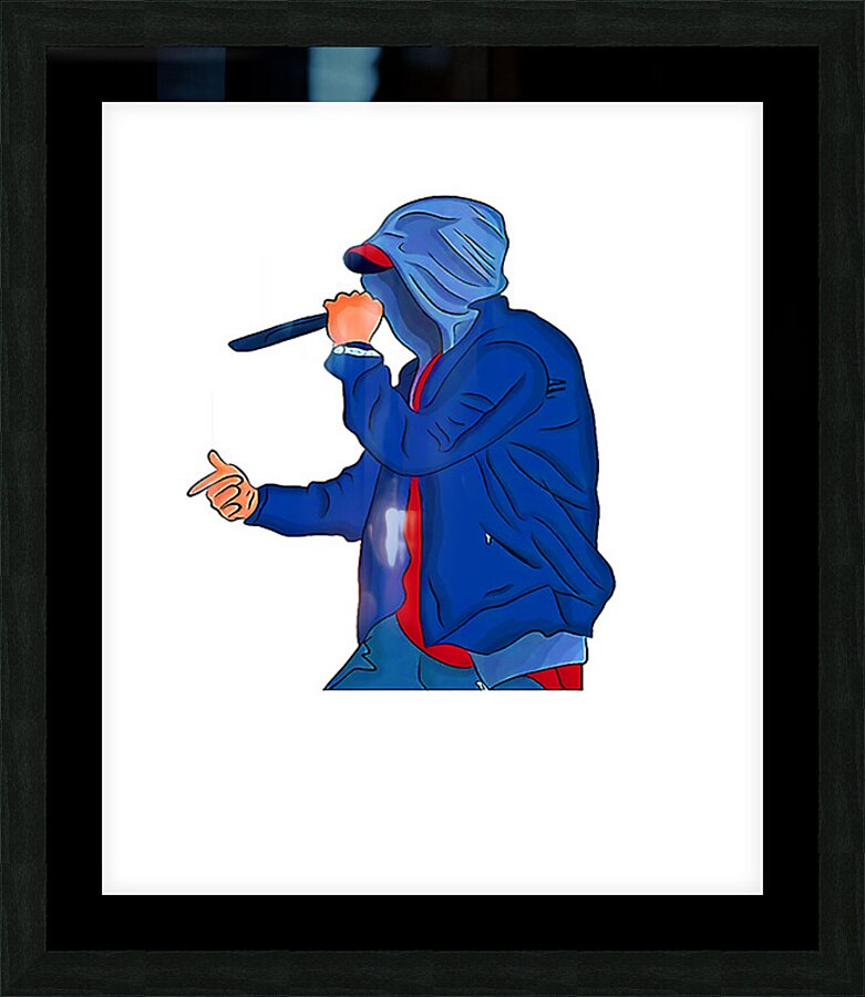 Eminem 47 Picture Frame print