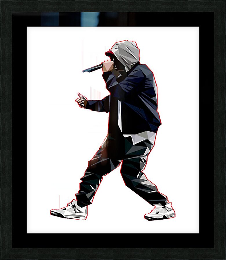 Eminem 49 Picture Frame print