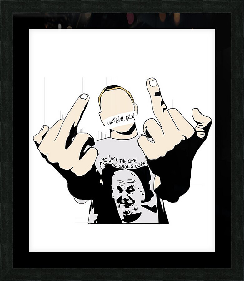 Eminem 51 Picture Frame print