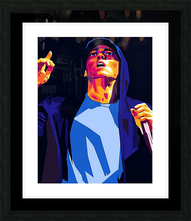 Eminem 57 Picture Frame print