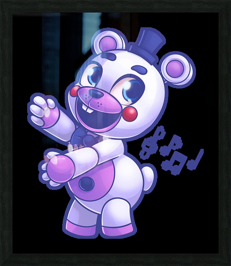 five nights at freddys 25 Picture Frame print