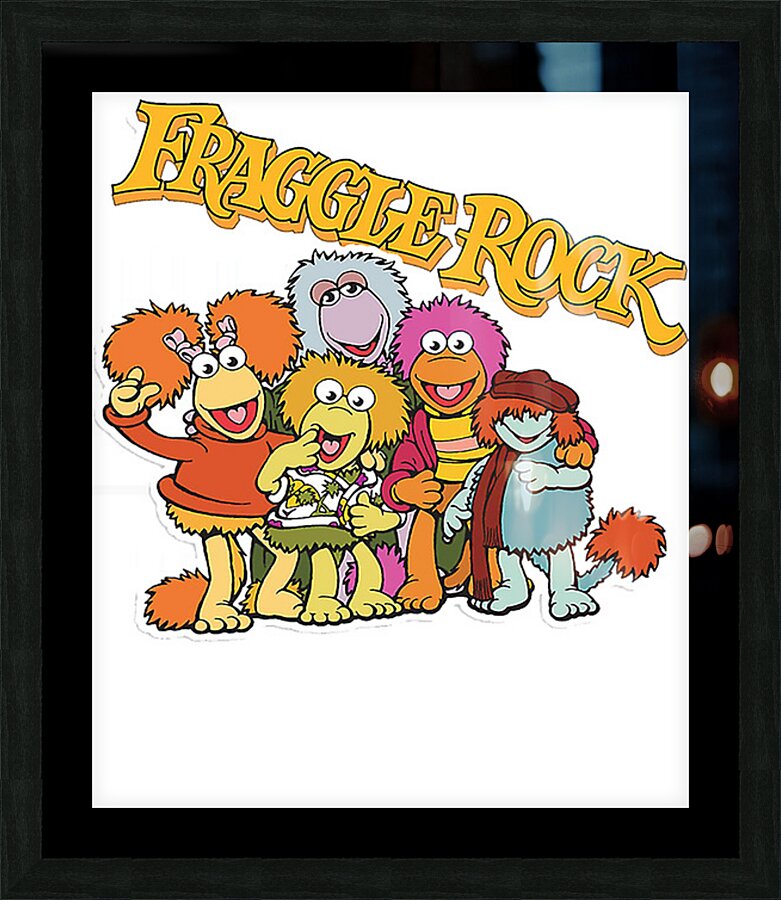 fraggle 1 Picture Frame print