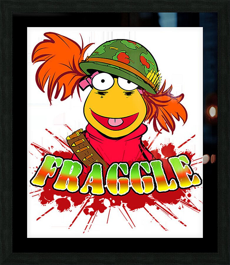 fraggle 3 Picture Frame print