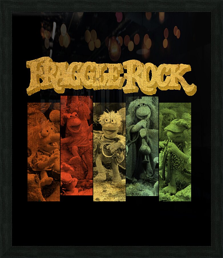 fraggle 4 Picture Frame print
