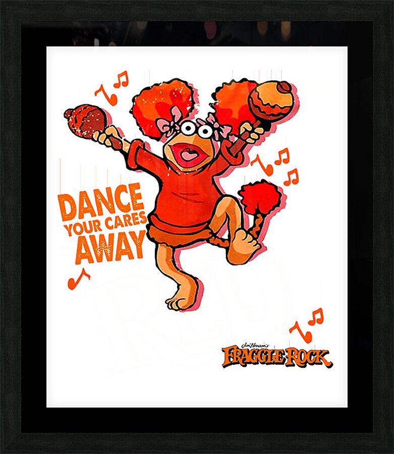 fraggle 6 Picture Frame print