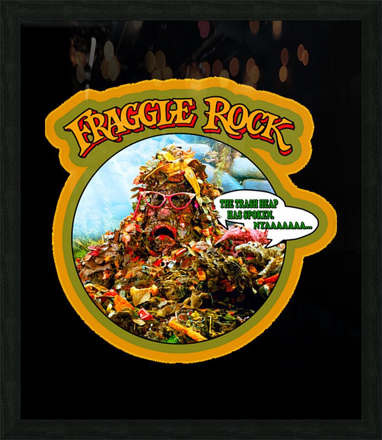 fraggle 9 Picture Frame print