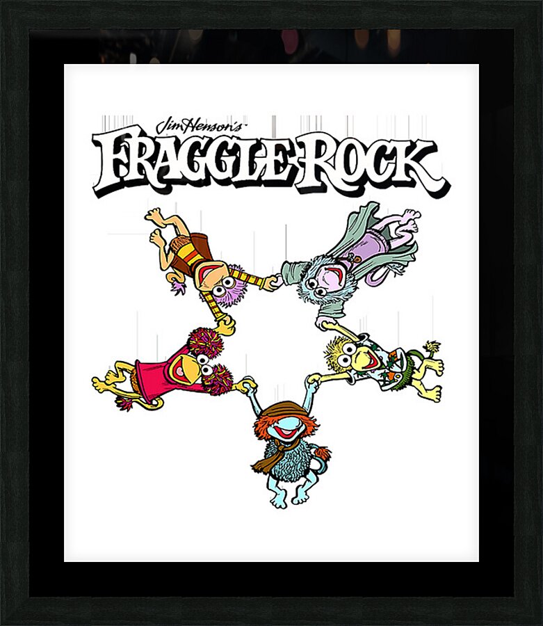 fraggle 10 Picture Frame print