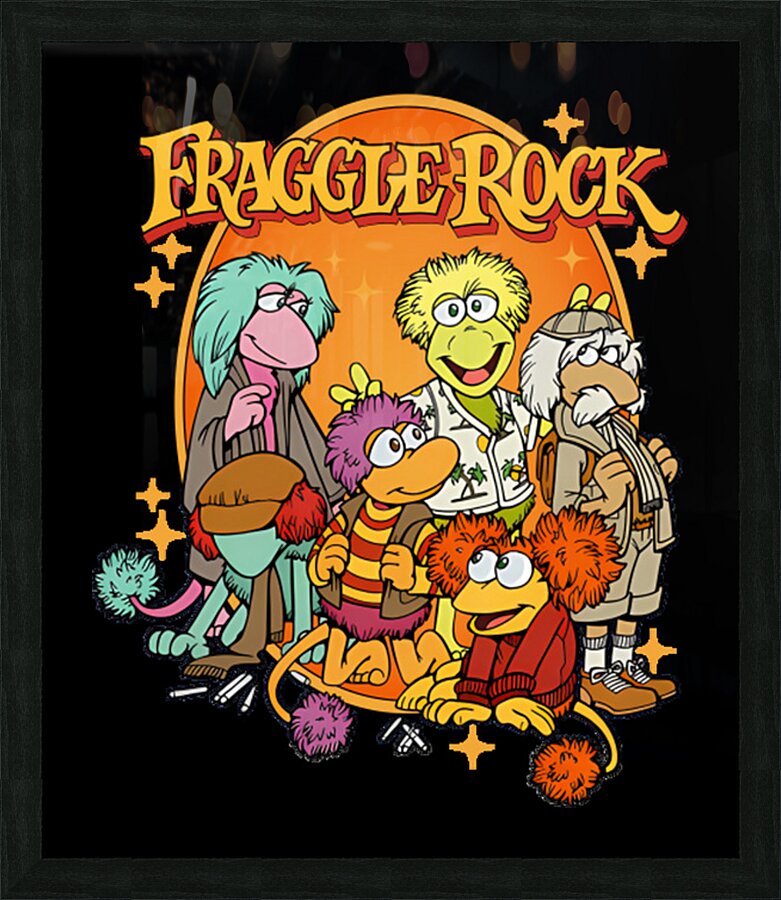 fraggle 12 Picture Frame print
