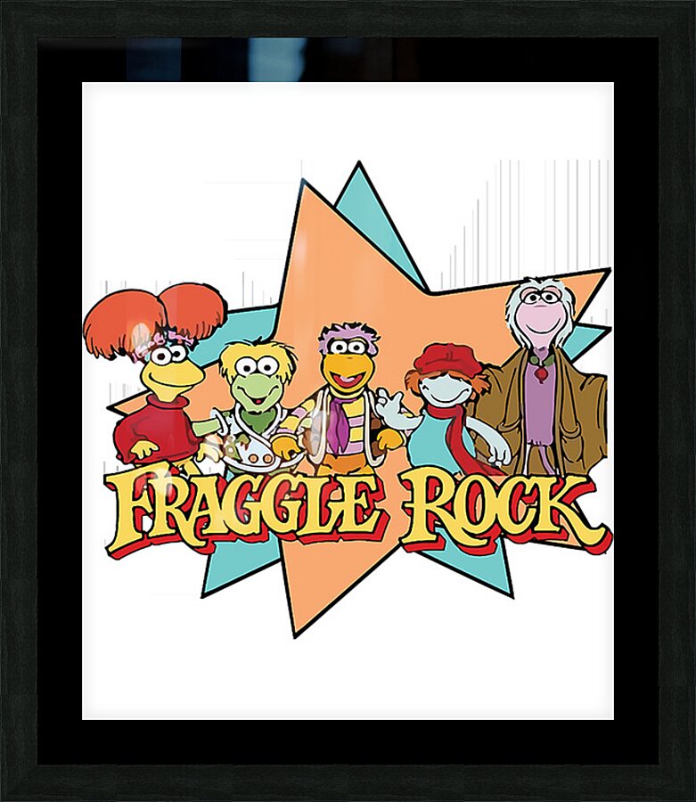 fraggle 15 Picture Frame print