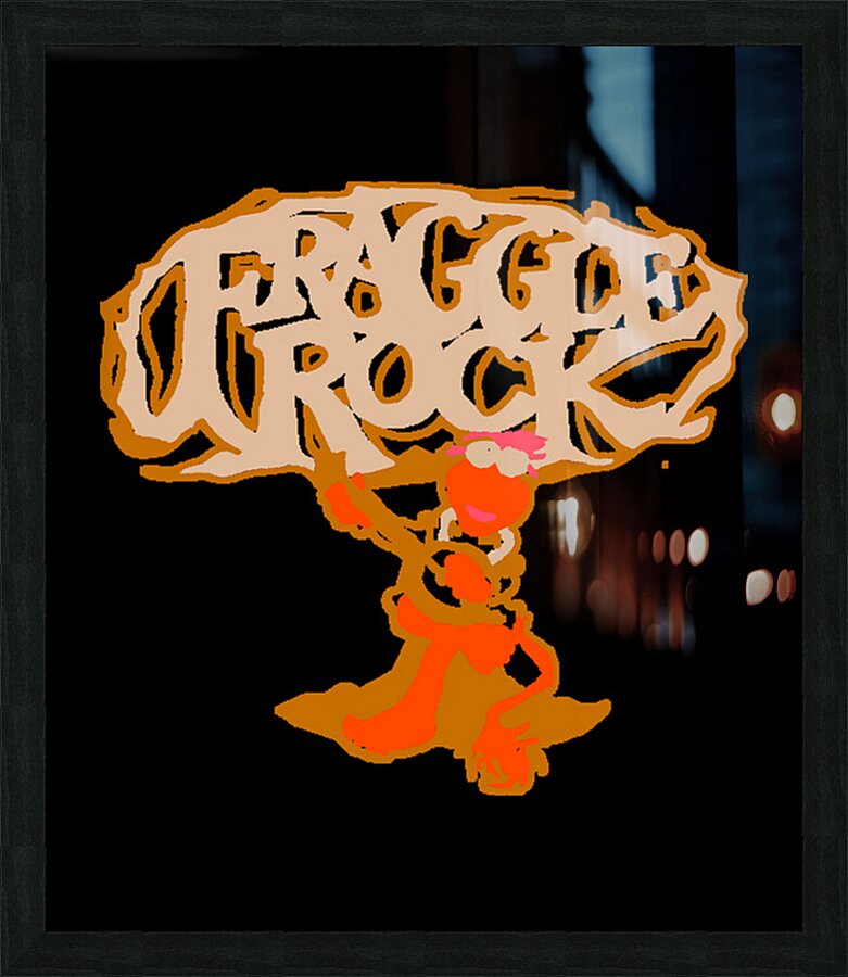fraggle 18 Picture Frame print