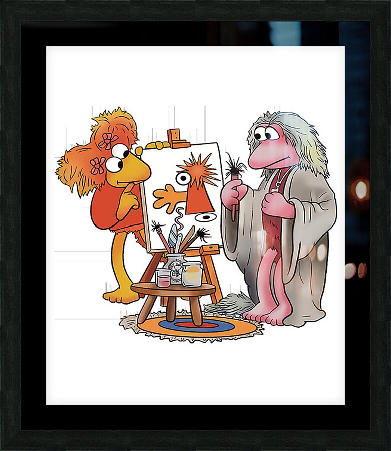 fraggle 22 Picture Frame print