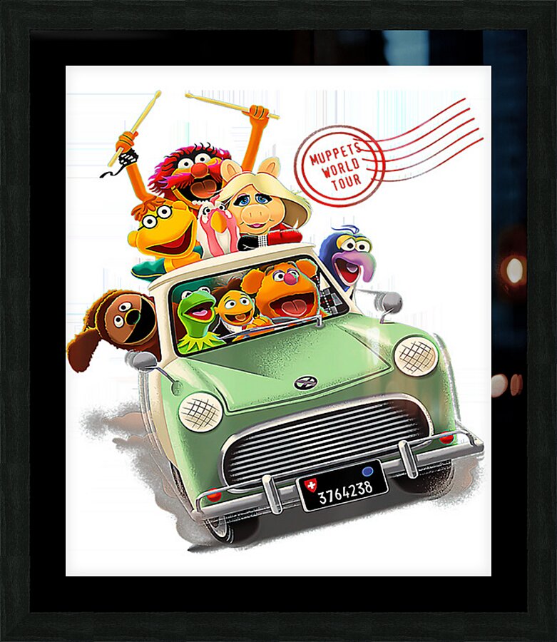 fraggle 26 Picture Frame print