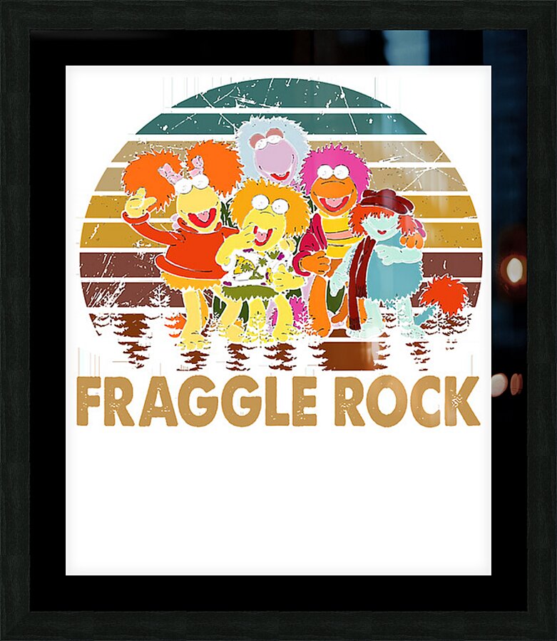 fraggle 27 Picture Frame print