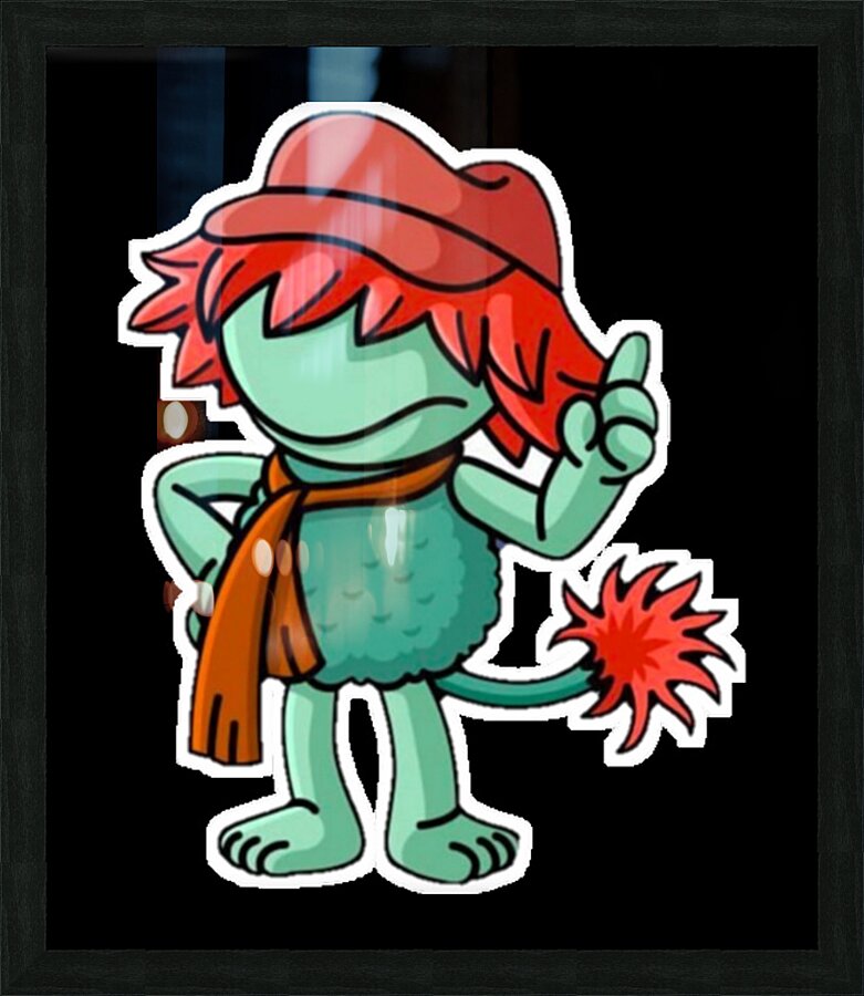 fraggle 31 Picture Frame print