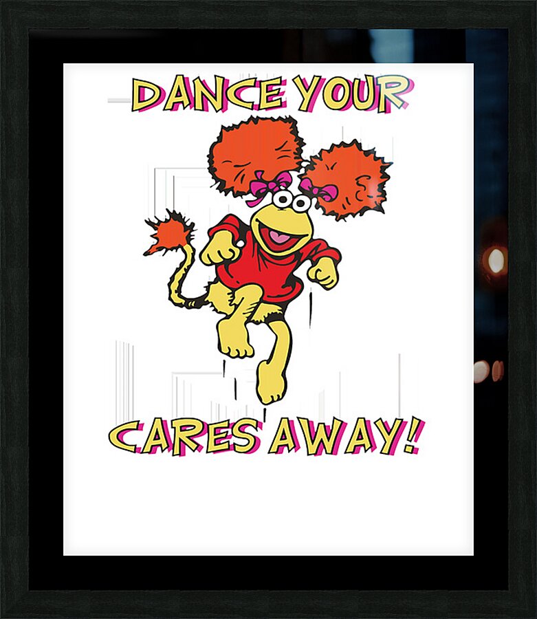 fraggle 32 Picture Frame print