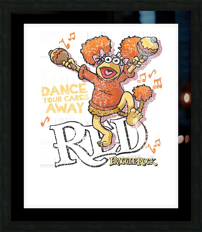 fraggle 35 Picture Frame print