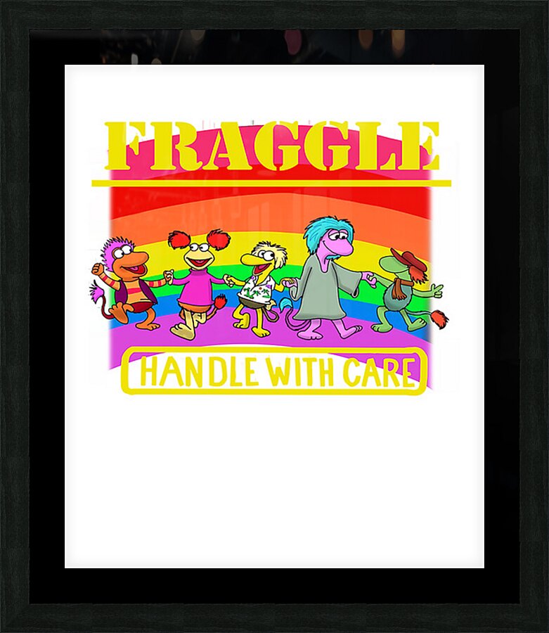 fraggle 40 Picture Frame print