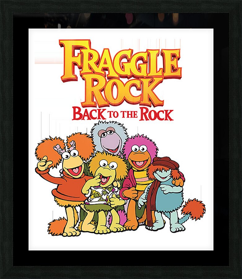 fraggle 47 Picture Frame print