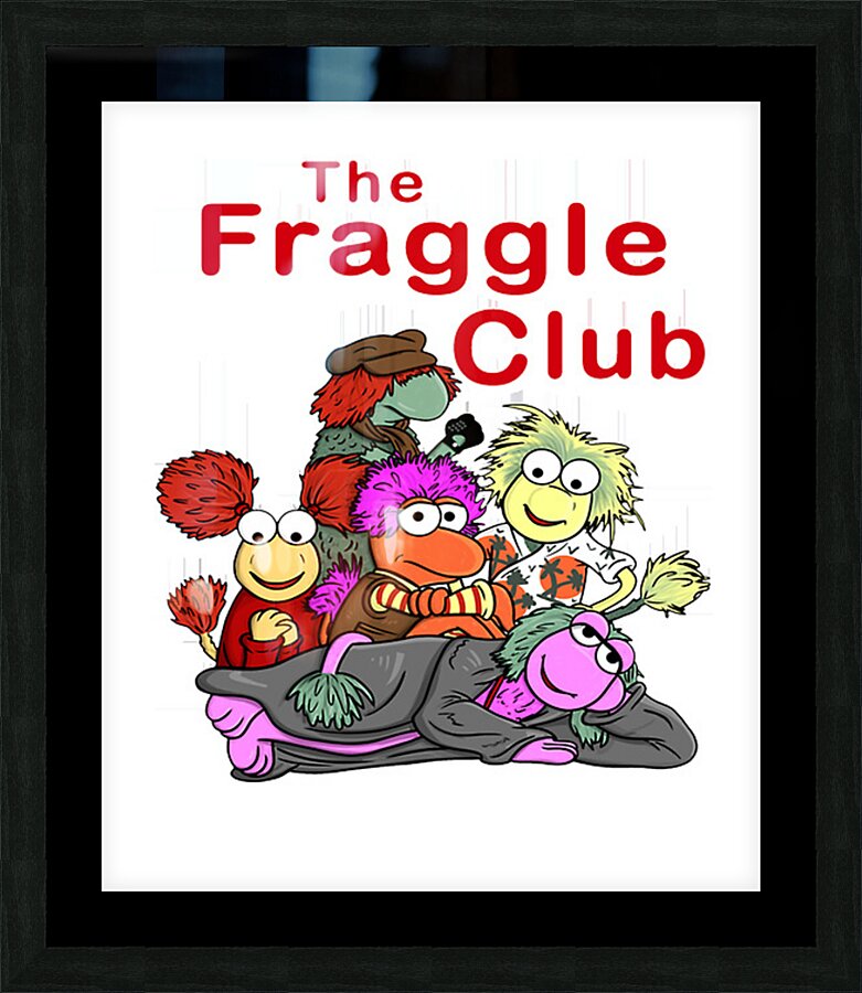 fraggle 48 Picture Frame print