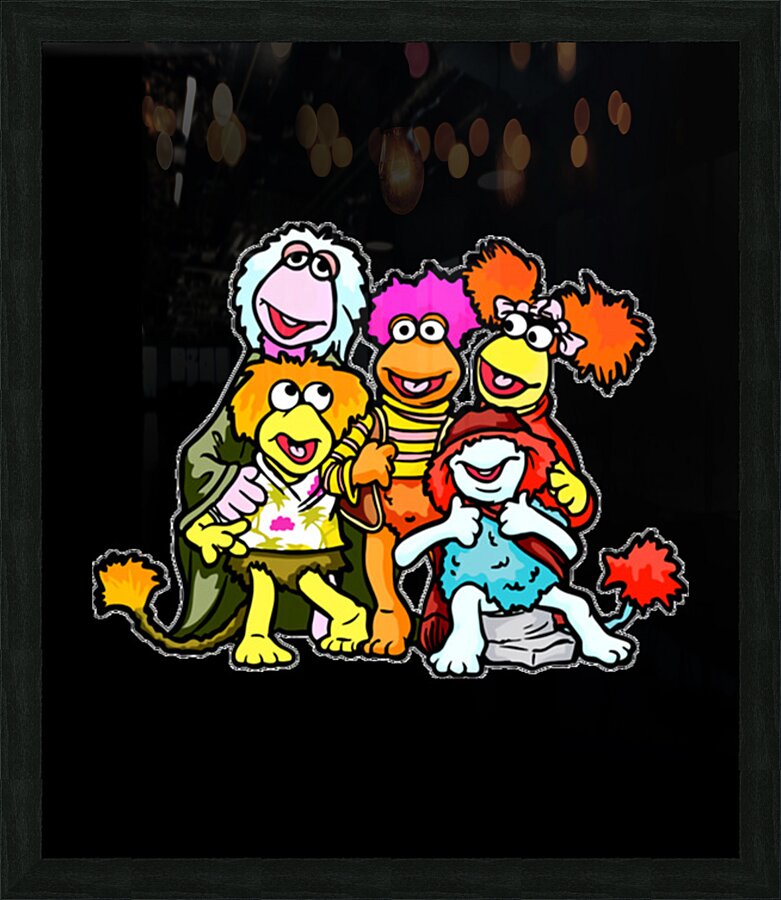 fraggle 49 Picture Frame print