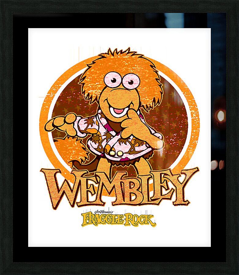 fraggle 50 Picture Frame print