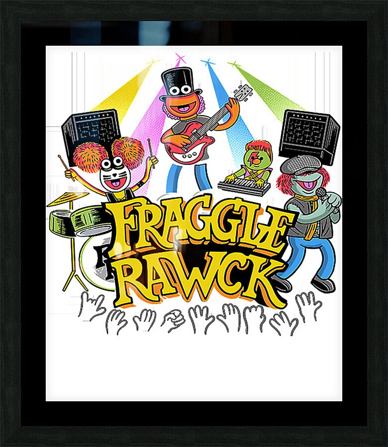 fraggle 51 Picture Frame print